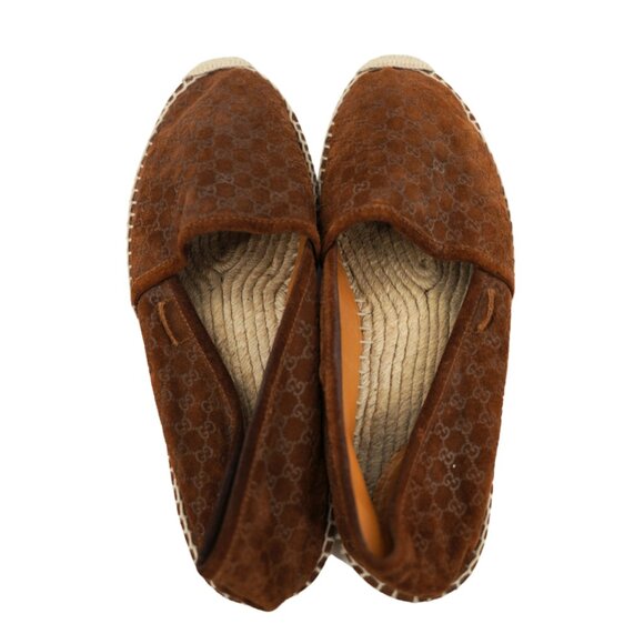 GUCCI Suede Espadrilles Size 10 - Picture 2 of 10